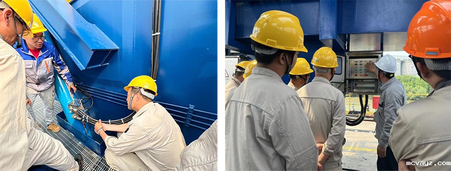 镇江市首台煤炭螺旋卸船机投产使用(图3) 3d6db41f0933da2eb9a5c10ce58a0b0.jpg