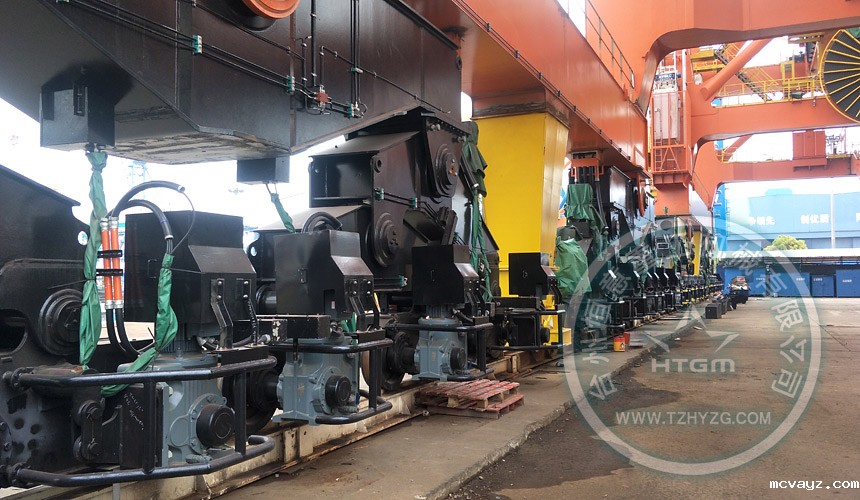 螺旋卸船机行走机构(图3)