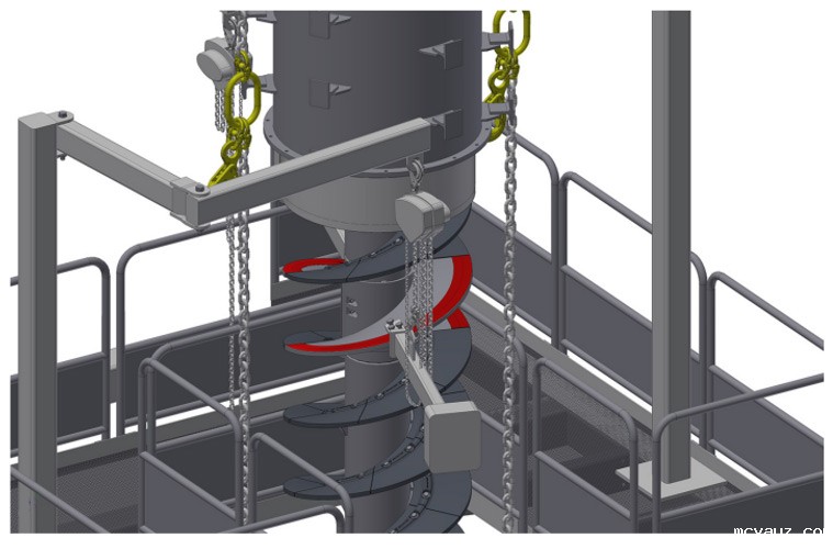 螺旋卸船机异物卡涩故障处理方法(图9) 9.jpg